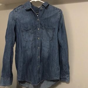 Express button down denim shirt